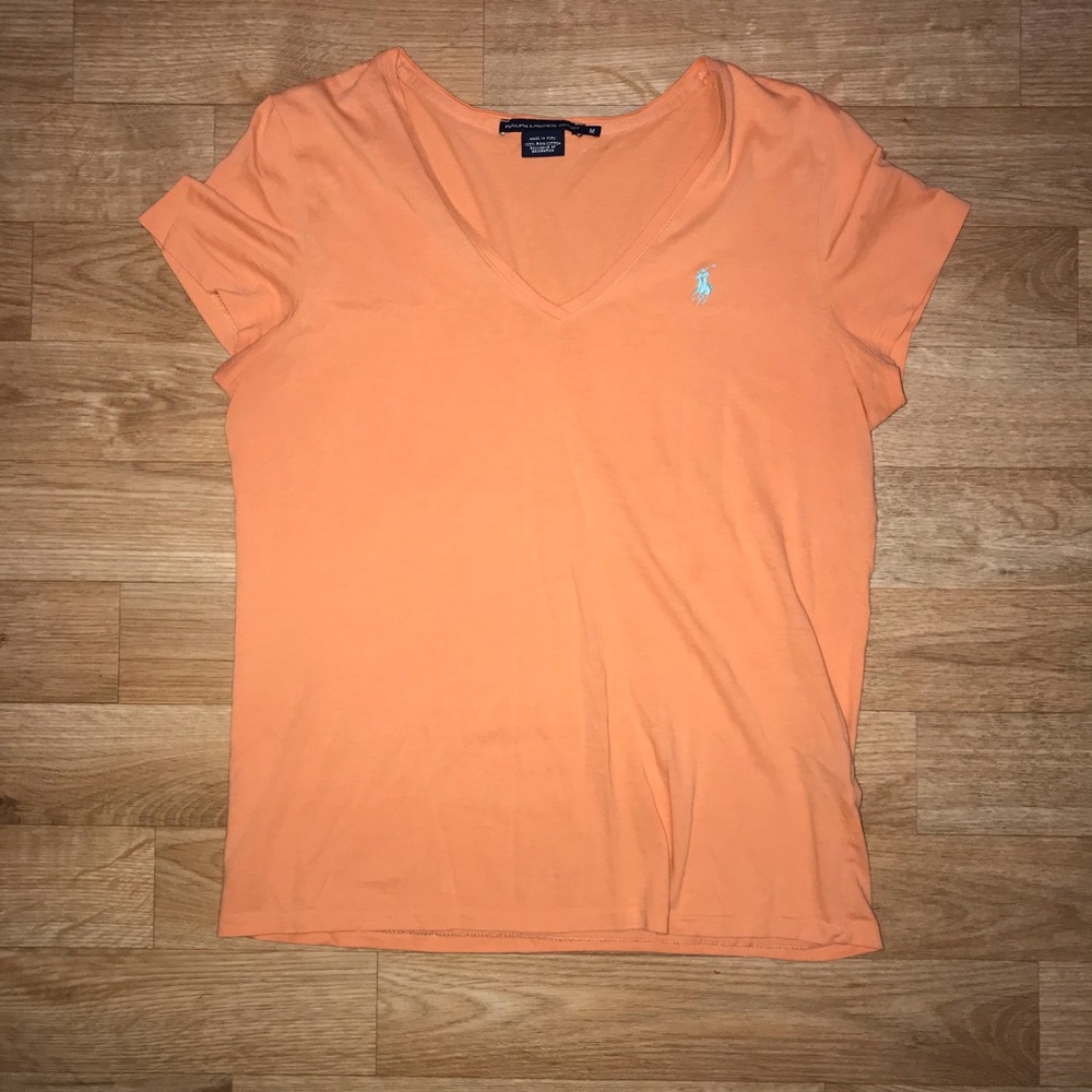 Ralph Lauren polo t-shirt size Medium orange